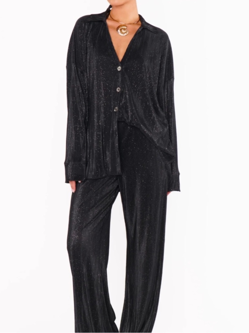 Time and Tru Black mesh and sparkle cover up